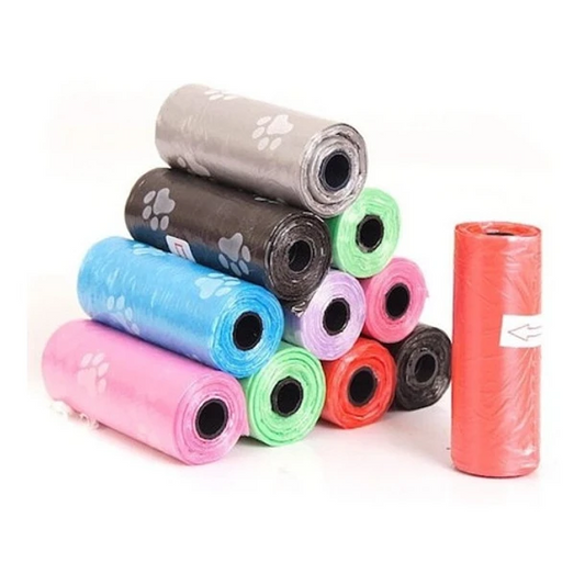 Pack De 12 Rollos De Bolsas Para Perros