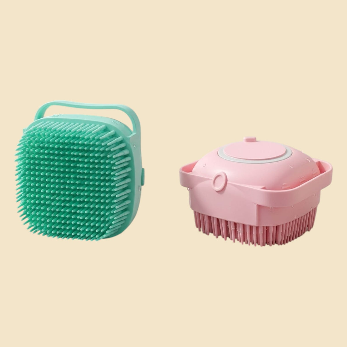 Cepillo De Silicona Para Baño / Masaje - Perro Y Gato para Higiene y Cuidado | Nanai Mascota - Nanai Mascota
