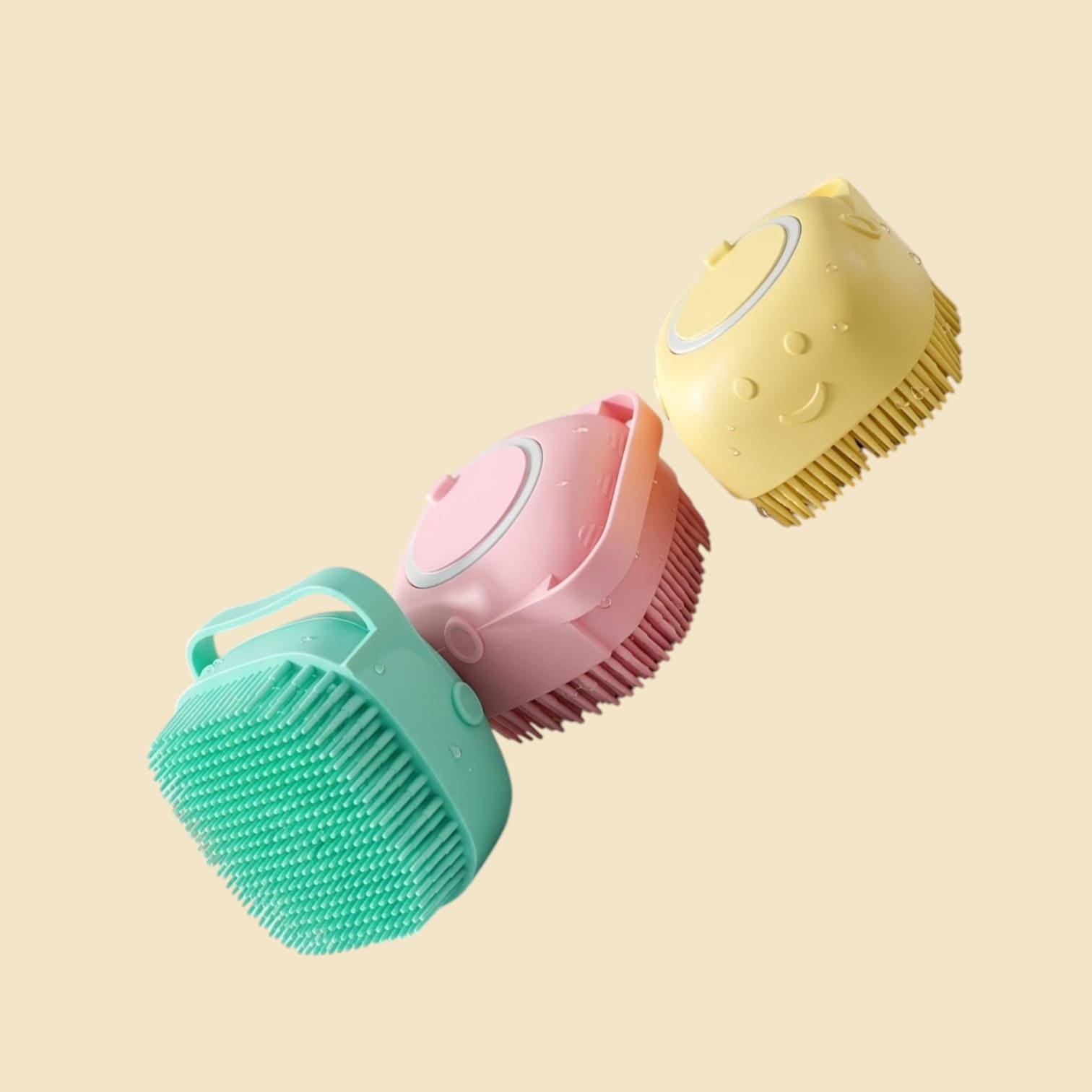 Cepillo De Silicona Para Baño / Masaje - Perro Y Gato para Higiene y Cuidado | Nanai Mascota