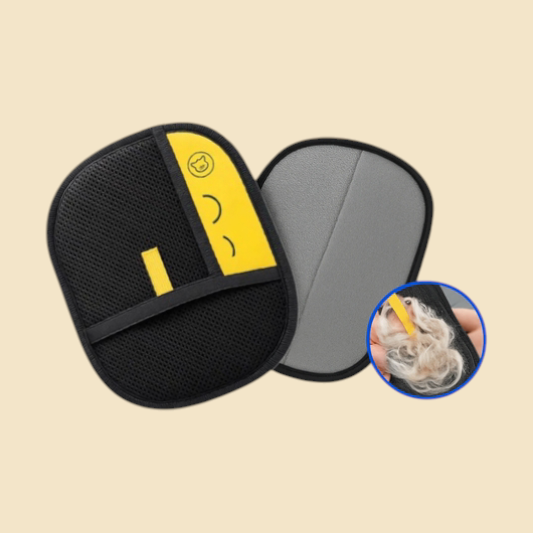 Guante Removedor de Pelo 2 en 1 Negro para Perros | Nanai Mascota