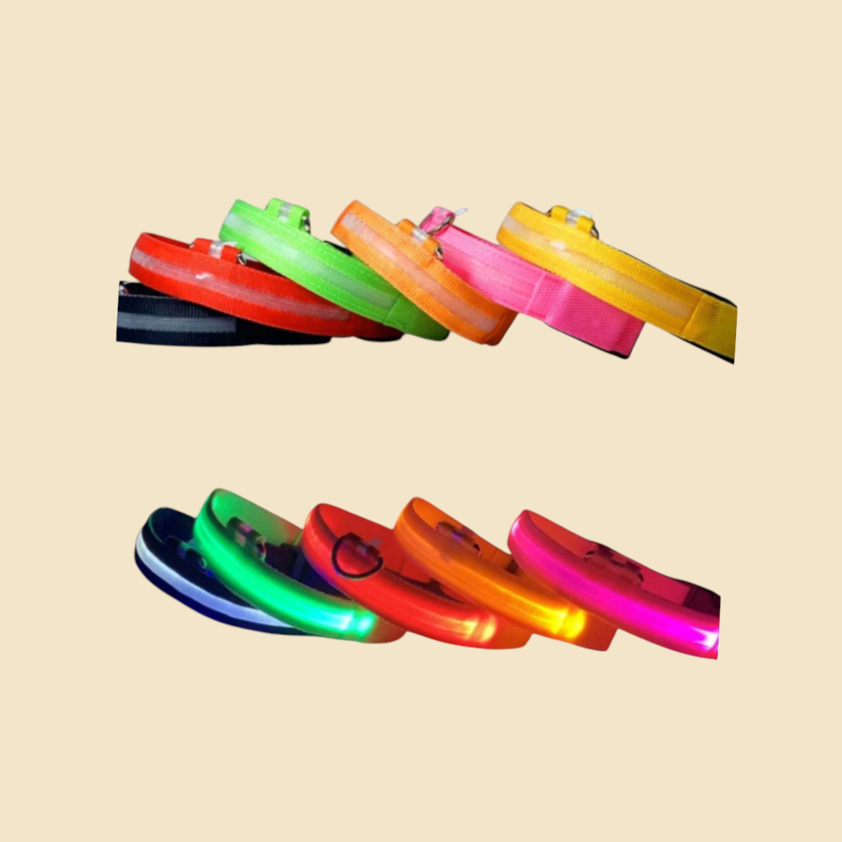 Collar LED Recargable para Otro | Nanai Mascota