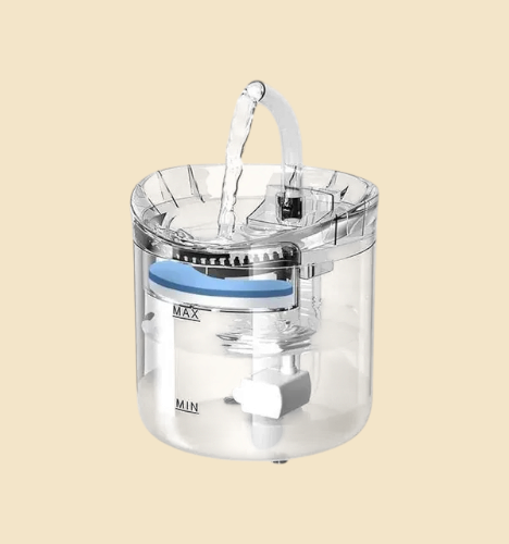 Fuente de Agua Eléctrica Transparente para Perros y Gatos | Nanai Mascota - Nanai Mascota